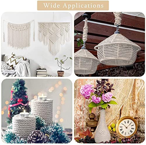 Miniatura 6 de Cuerda De Sisal Natural De 8mm X 60m,Cuerda De Sisal Gatos Repuesto De Cordón Antiguo Para Gatos Con Un Pa Guantes De Protección Para Arañar Reparar,Juguete De Mascotas,Accesorios De Bricolaje