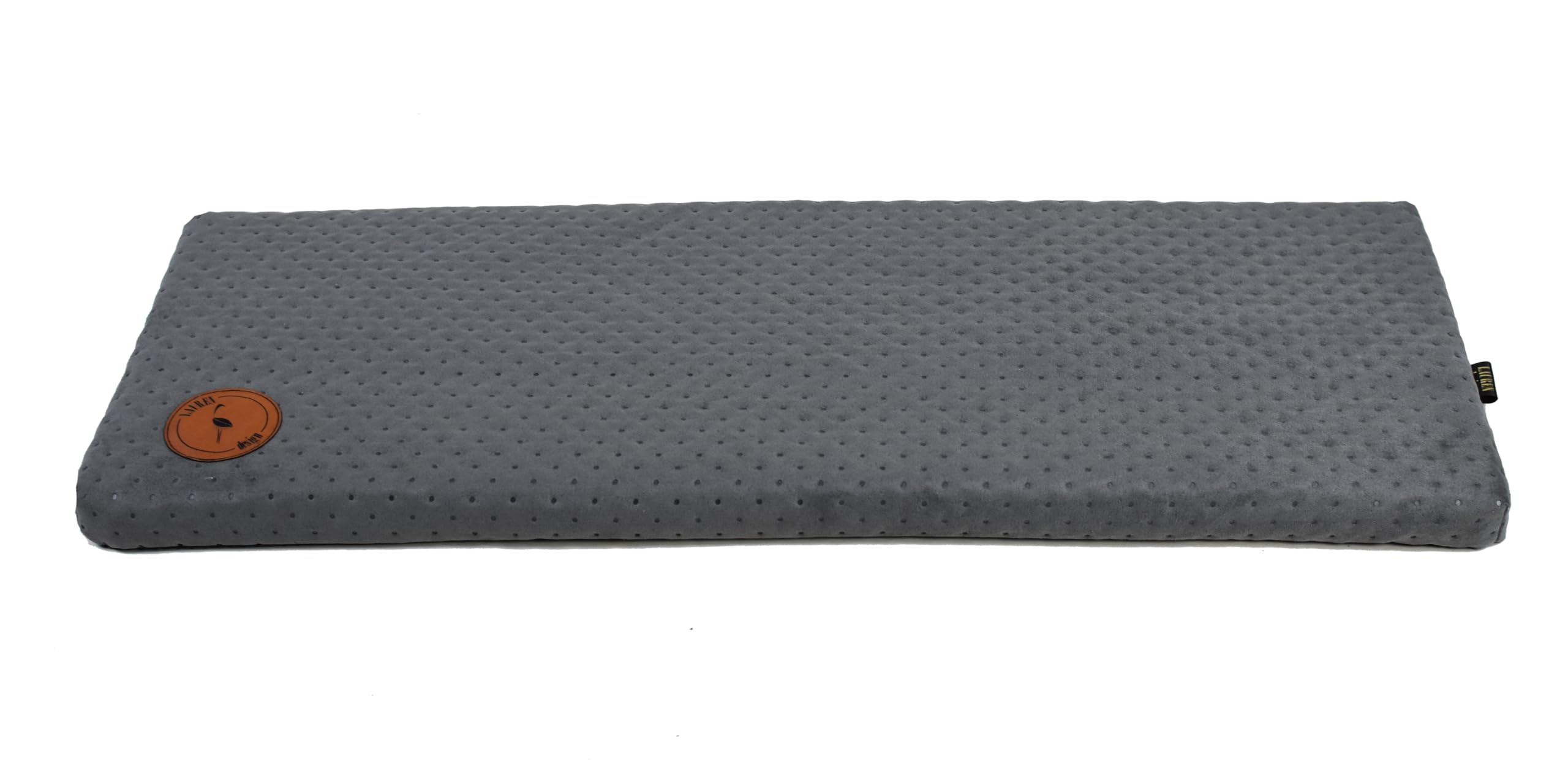 Prime Cat Window Lounger for Cats, Windowsill with a Non-Slip Backing, Cat Bed Window Sill Made in European Union (Grey Quilted, 70 x 20 x 3 cm)