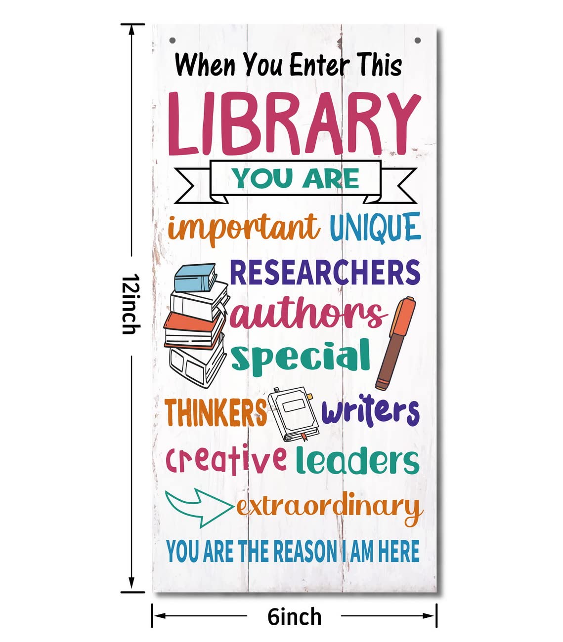 Library Sign Board