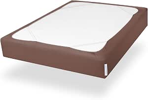 Amazon.com: Box Spring Cover Queen Size with Smooth and Elastic Woven ...