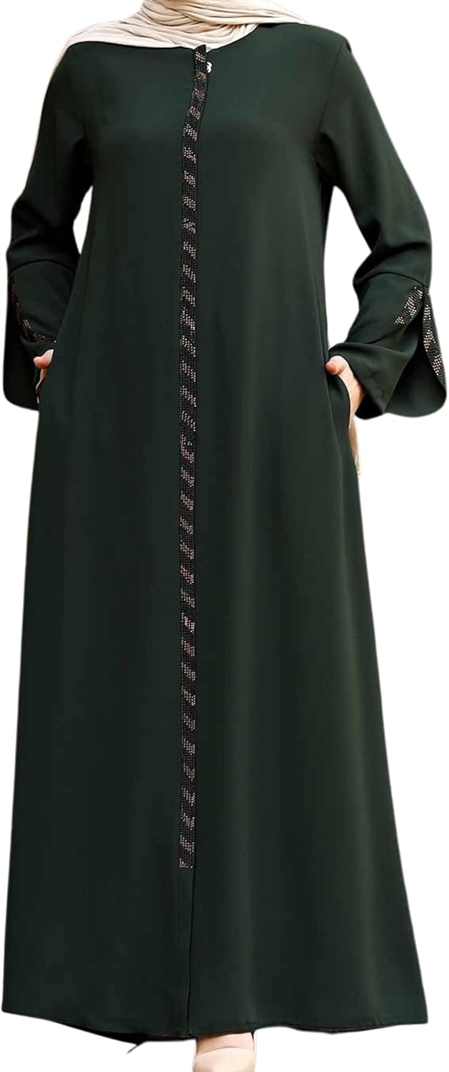istanbulstyles womens Stras Abaya