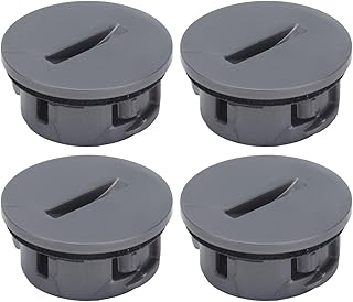 Vacuum Cleaner End Caps, Pack of 4 Vacuum Cleaner End Cap Replacement Universal Vacuum Cleaner Roller Brush End Cap for V6 Dc35 Dc44 Dc59 Dc62 Sv03