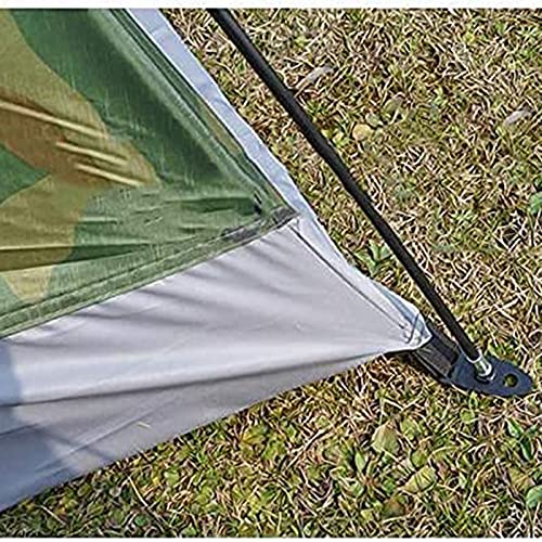 Tela para sombra impermeable para camping azul miniatura 5