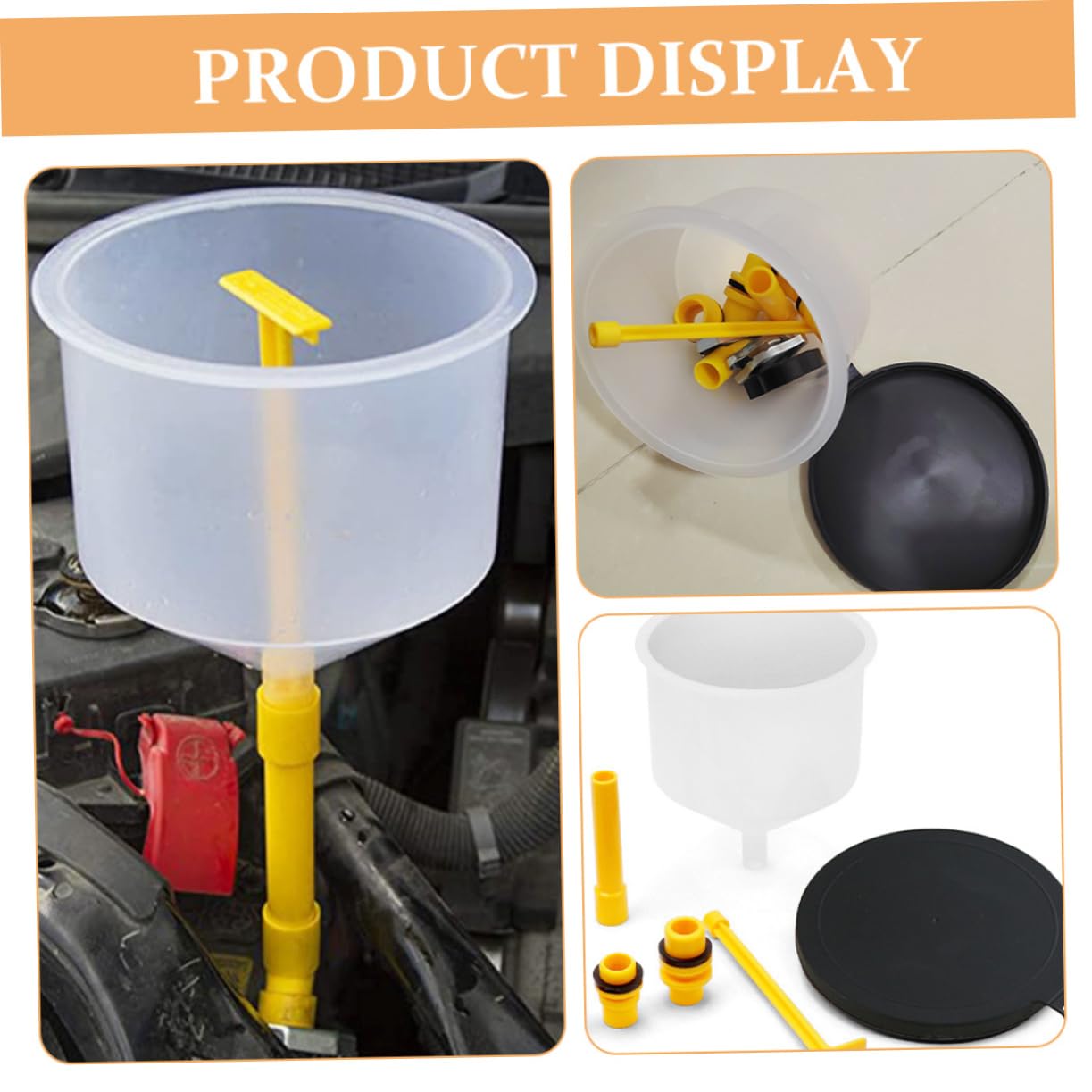 Spill Proof Coolant Filling Kit for Engine and Radiator Flush