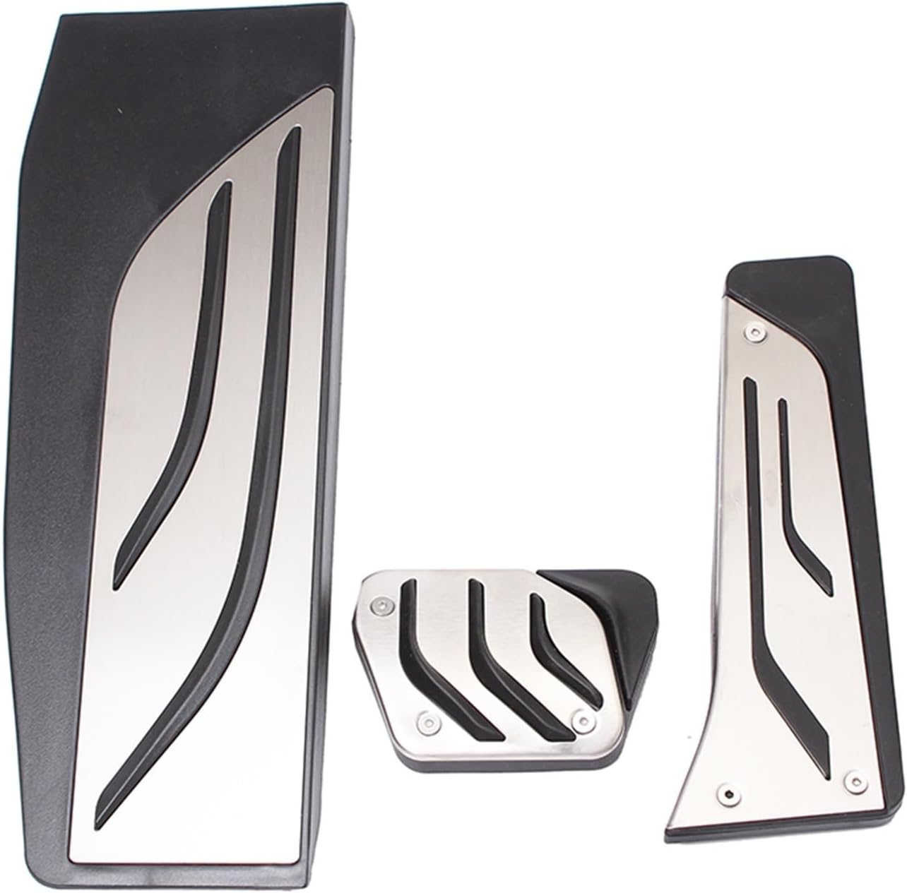 Auto Pedals Foot Fuel Brake Clutch Cover Compatible With BMW 1 2 3 4Series M3 M4 E87 E90 F20 F21 F30 F32 F36 F80 F82 Foot Rest Throttle(MT4PCS)