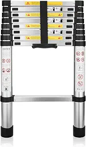 8.5Ft/2.6M Aluminum Multi-Purpose Telescoping Ladder