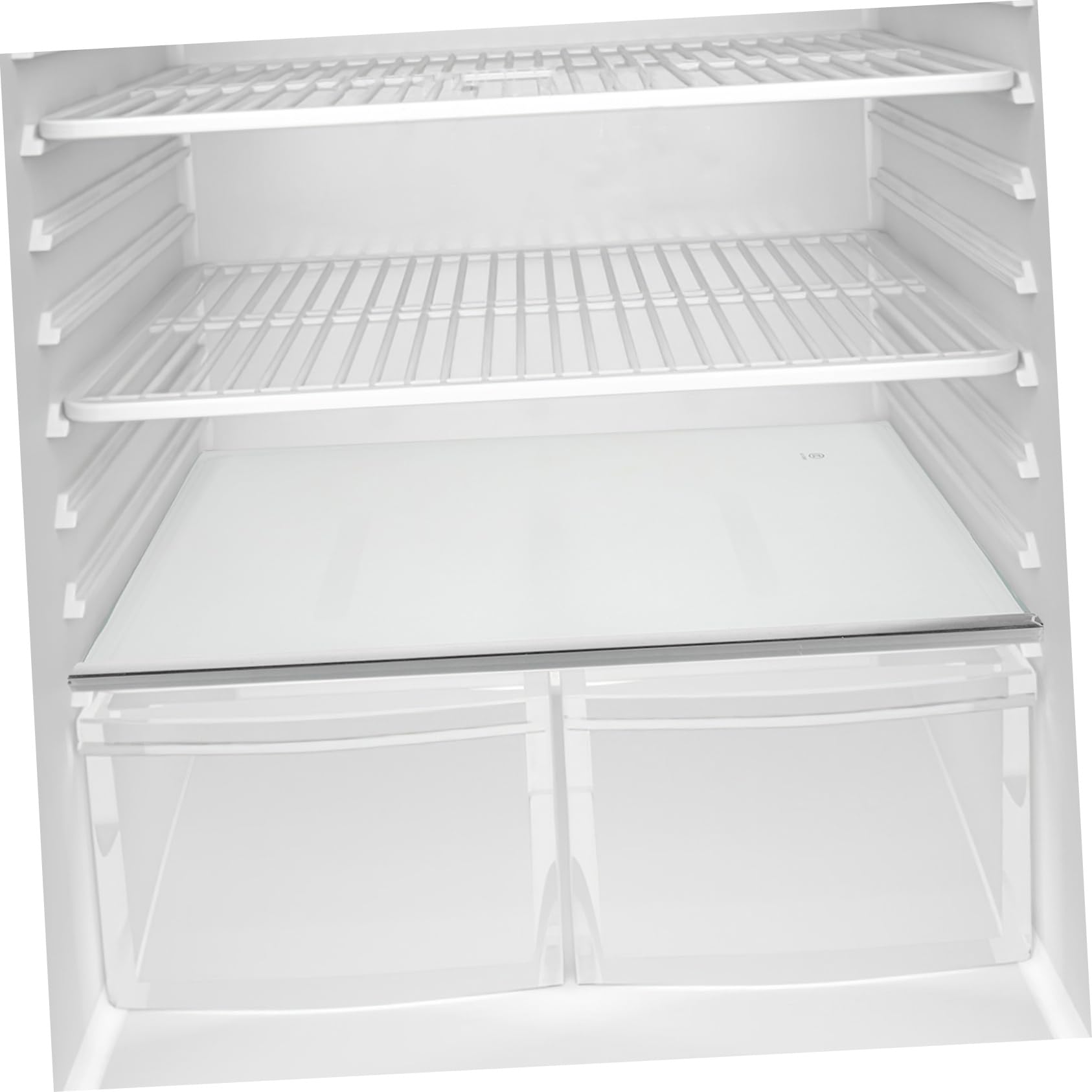 BESTOYARD Organizador de Estantes para Mini Refrigerador de Vidrio Templado, Estante Práctico y Fácil de Limpiar Compatible Modelos de Refrigerador para Cocina y Hogar