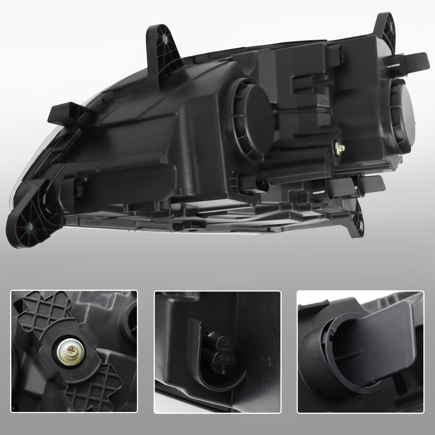 Halogen Headlights Fit for 2013-2020 Peterbilt 579 Headlamps Compatible with 2011-2018 Peterbilt 587 Trucks(Driver + Passenger Side)