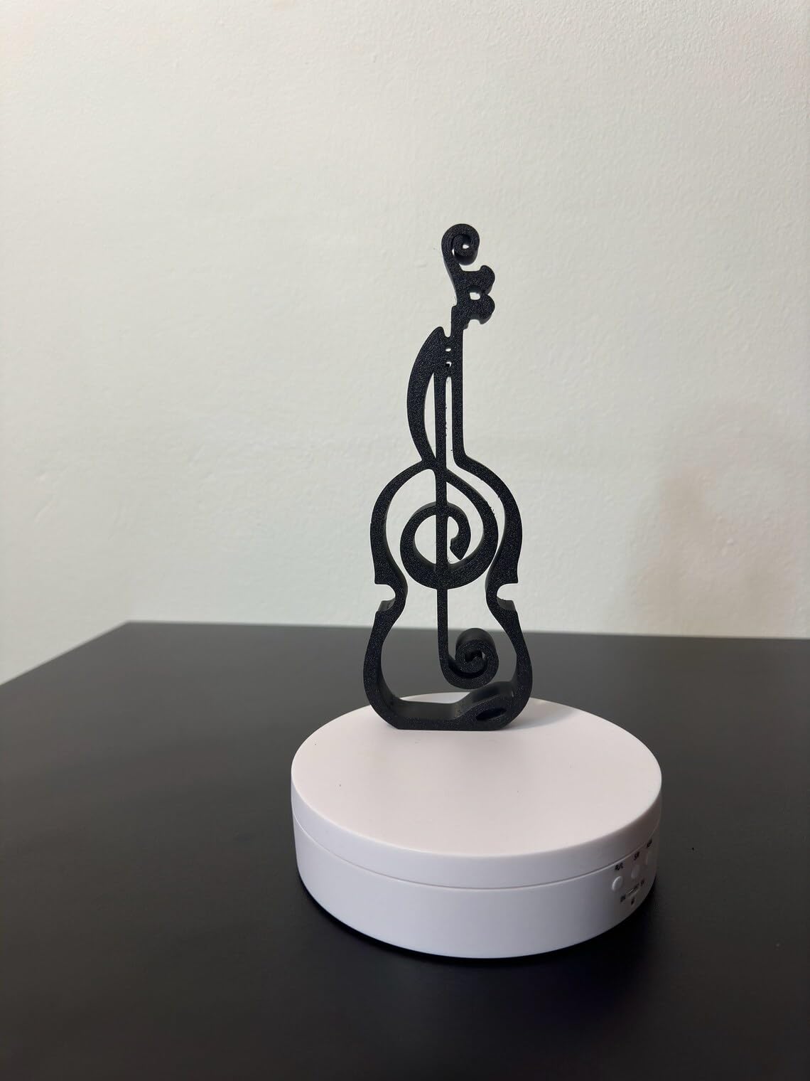 EROTNGO Abstract Violin Minimalist Single Line Sculpture Decorative Music Gift Home Office Shelf Decoration Unique Artistic Piece for Musicians and Music Enthusiasts 4