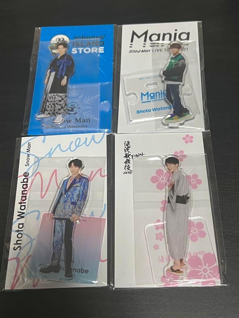 渡辺翔太 アクスタ SnowMan 渡辺翔太 アクスタ6点 Snow Man - 渡辺翔太