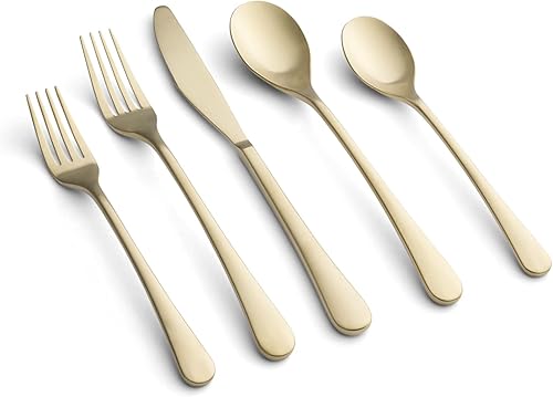 Miniatura 10 de Cambridge Silversmiths Xyla - Juego de cubiertos de 20 piezas, servicio para 4, 0, espejo plateado