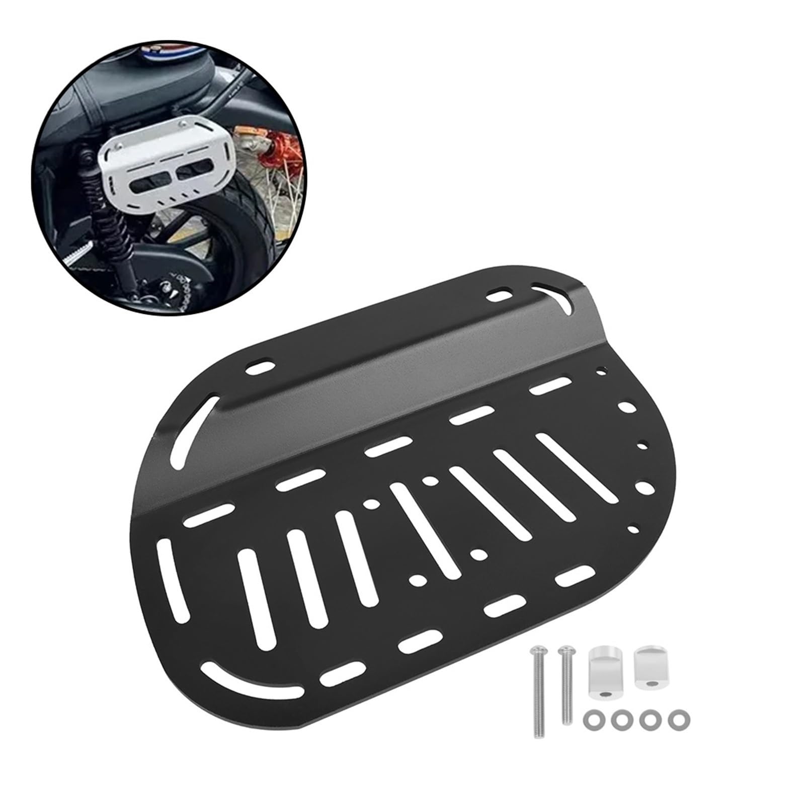 Rear Rack Handle Grab Bars Rail Carrier Expansion Support Side Bag Holder Bracket For Honda For CL500 For CL250 For SCL500 For CL300,Heavy Duty