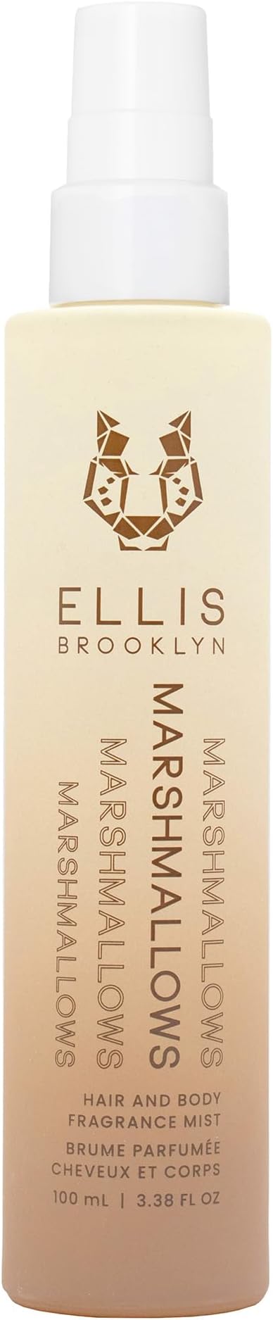 Ellis Brooklyn Marshmallows Hair And Body Mist - Gourmand Perfume With Marshmallow, Caramel Accord, & Milky Musks, Vegan Perfume Made In The Usa