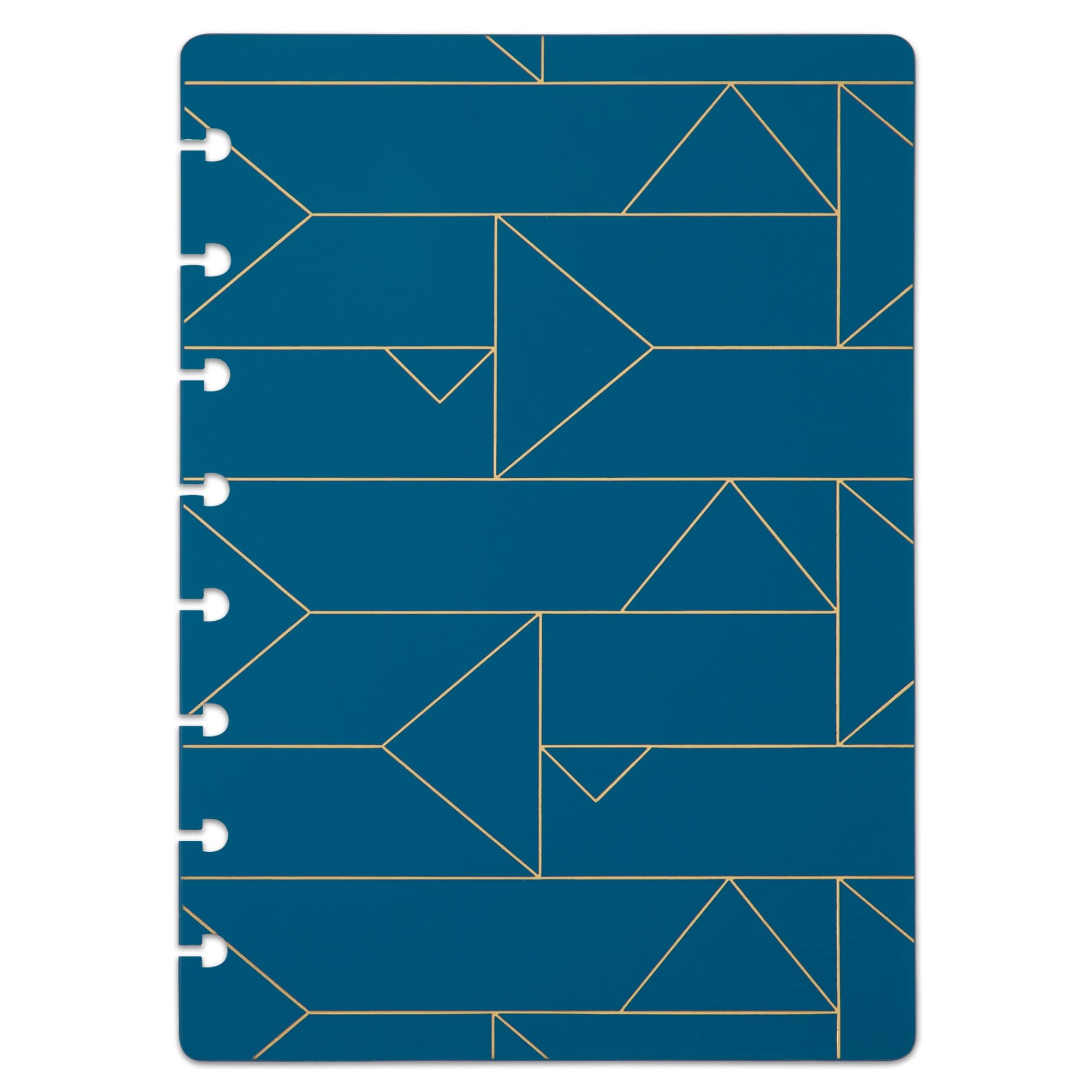 ITSYHPRO 4 Set Junior Discbound Covers For Happy Planner - Compatible With Circa, Arc, TUL (2 Pink & 2 Blue, 6.1x8.8")