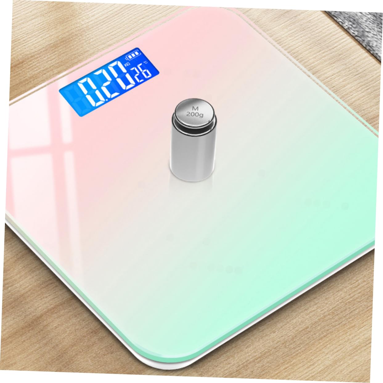 MERRYHAPY Accurate Digital Scale with LCD Display for Weight Tracking High Precision Weighing Scale Supports Lb Essential for Monitoring Growth and Health
