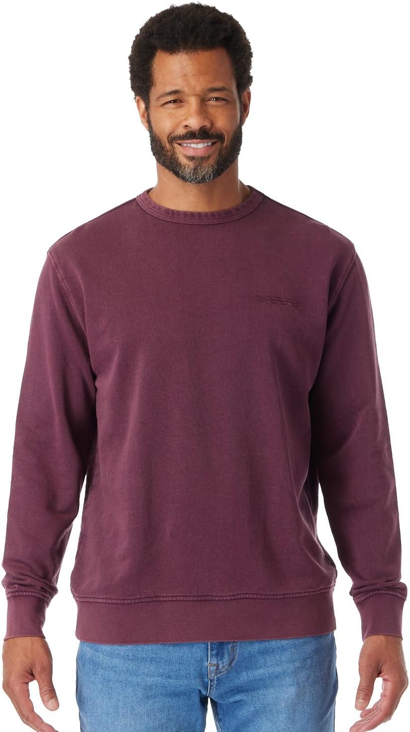 Fair Harbor The Saltaire Crewneck –– Men's Relaxed Long Sleeve Sweatshirt