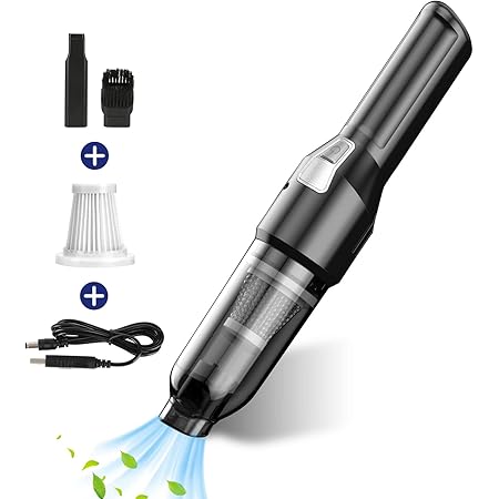 Amazon Zerotop車載クリーナー ハンディクリーナー 車用掃除機 超强力 低騒音 小型 カークリーナー 卓上掃除機 コードレス掃除機 小型 掃除機 ハンドクリーナー Usb充電式 多機能 軽量 家庭 車 ホーム 収納便利 日本語説明書付き ブラック Zerotop ハンディ