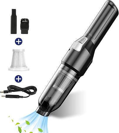 Amazon Zerotop車載クリーナー ハンディクリーナー 車用掃除機 超强力 低騒音 小型 カークリーナー 卓上掃除機 コードレス掃除機 小型掃除機 ハンドクリーナー Usb充電式 多機能 軽量 家庭 車 ホーム 収納便利 日本語説明書付き ブラック Zerotop ハンディ