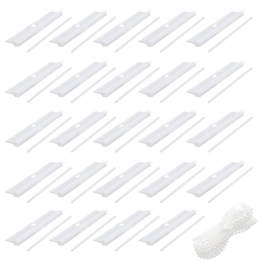 24 Top Hanger Per Tende Verticali - Accessori Di Ricambio Per Lamelle 89mm, Con Catena A Rulli - Foto 14