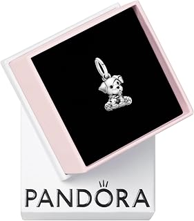 Labrador Puppy Dog Dangle Charm - Compatible with PANDORA Moments - Sterling Silver & Enamel - Gift for Her - Jewelry for Women with Gift Box