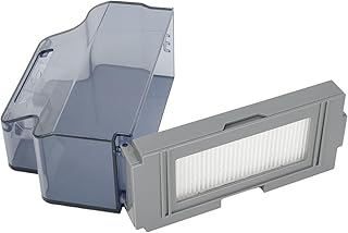 Replacement Dustbin Box for Lefant M210/M213/M210B/M210S & K2/K2P/K3/K3P/K3A/K4/K5 Robot Vacuum Cleaners,Plastic Storage Container
