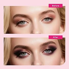 Strip Eyelash Glue Eyeliner Waterproof - 2-in-1 Black Eyelash Glue Pen and Eyeliner, Eyelash Liner for 48H Waterproof Long Lasting for Strip Lashes, 3S Quick Dry Beginner Friendly by EMEDA (01)