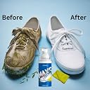 Maxs Be Clean Sneakers Cleaner Shampoo with Brush, 100ml | Shoe & Boot Stain Remover | Deep Cleaning Solution gallery image