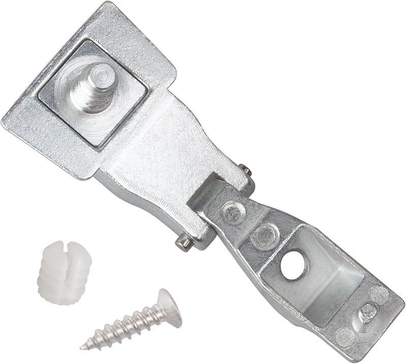 Kit de reparo da dobradiça da maçaneta externa da porta amavoler cromado para Fiat 500, Abarth 500, Alfa Romeo 147 e GT – 1 unidade