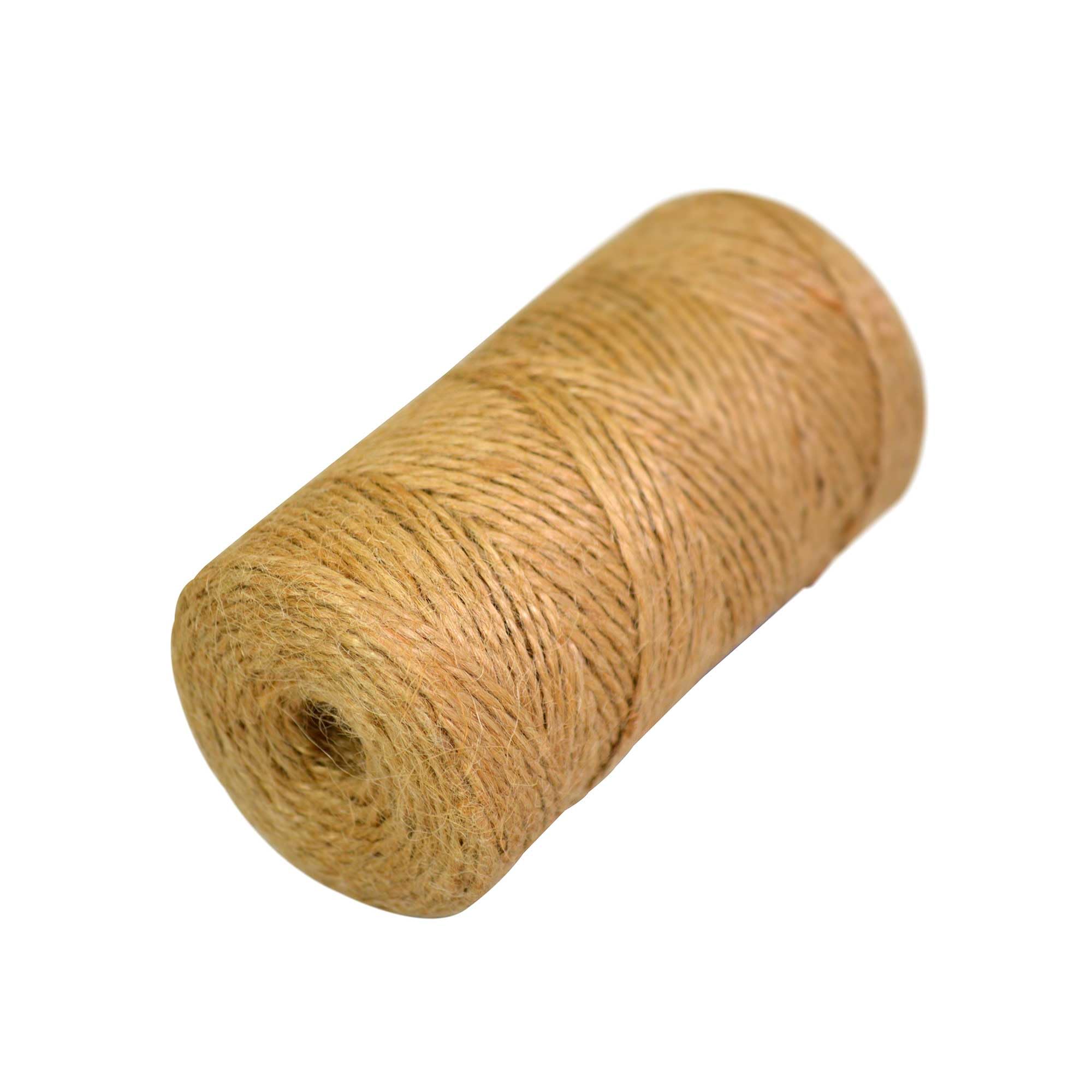 Amtech - Natural and Sustainable Jute Twine for Gardening, Home DIY, Crafts, and Gift Wrap, Biodegradable, Durable, Reusable and Tangle-Free (100m)