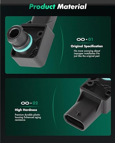 Miniatura 4 de SCITOO Sensor de presión de aire colector Sensor MAP para Chrysler 200 300 para Dodge Charger Challenger Journey Durango Caravan para Jeep Cherokee