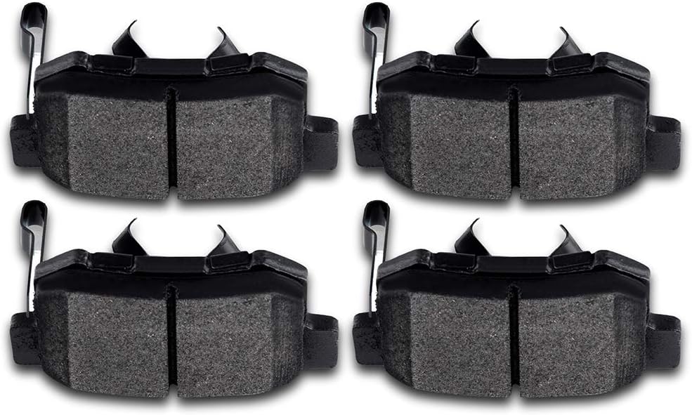 cciyu D1086 Ceramic Rear Brake Pad Set Fit For 2010-2018 For Acura RDX,2010-2011 For Honda For Accord Crosstour,2012-2015 For Honda Crosstour,2005-2016 For Honda CR-V