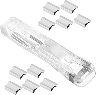 Compact Push Stapler Binder for Office Binders and Invoices | Plastic and Iron Build, Office and School Use, Multi Functional, Compact, Sturdy, Easy to Use