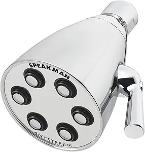 Speakman S-2252 Signature Icon Anystream Adjustable High Pressure Shower Head 2.5 GPM