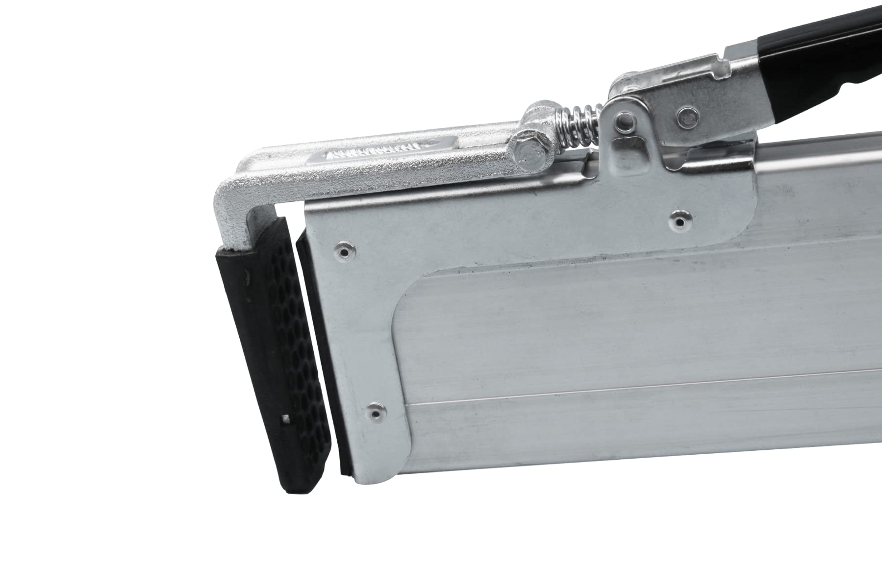 Zwischenwandverschluss zweiteilig 2400-2700 mm | Aluminium Spannbrett/Sperrlatte für LKW-Ladeflächen | Profil: 180x30 mm; Klemmbereich: 21-30 mm; Klemmkraft: 400 daN