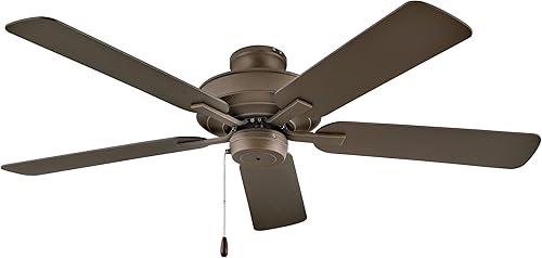 Miniatura 6 de Hinkley Metro Ventilador de techo para exteriores de 52 pulgadas, sin luz, ventiladores de techo para exteriores con clasificación húmeda para