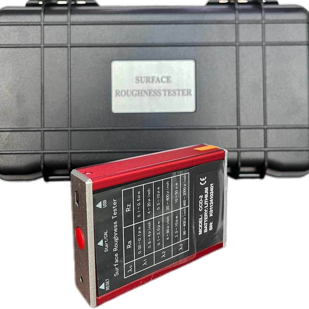 Surface Roughness Measurements Digital Surface Profilometer Profile Gauge with Ra 0.05 to 15.0um Rz 0.1 to 50um High-Speed DSP Processor