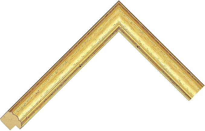 Wall Space A4 Gold Frame | Photo Frame 297 x 210 | Picture Frame | Certificate Frame Made From Solid Wood With Real Glass