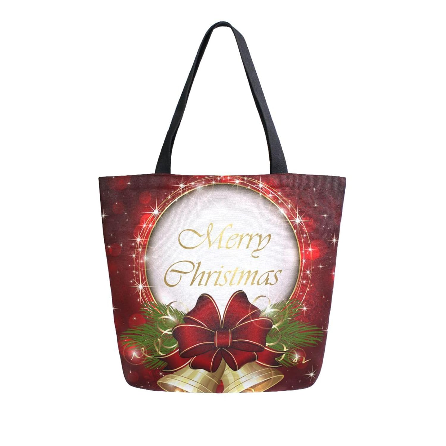 ALAZA Canvas Tote Bag Large Women Casual Shoulder Bag Handbag For Outdoors Holiday Weekender Travel