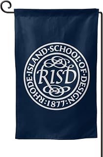 Rhode Island School Of Design University Garden Flag 12.5 * 18in For Outdoor Indoor Yard Decoration Banners