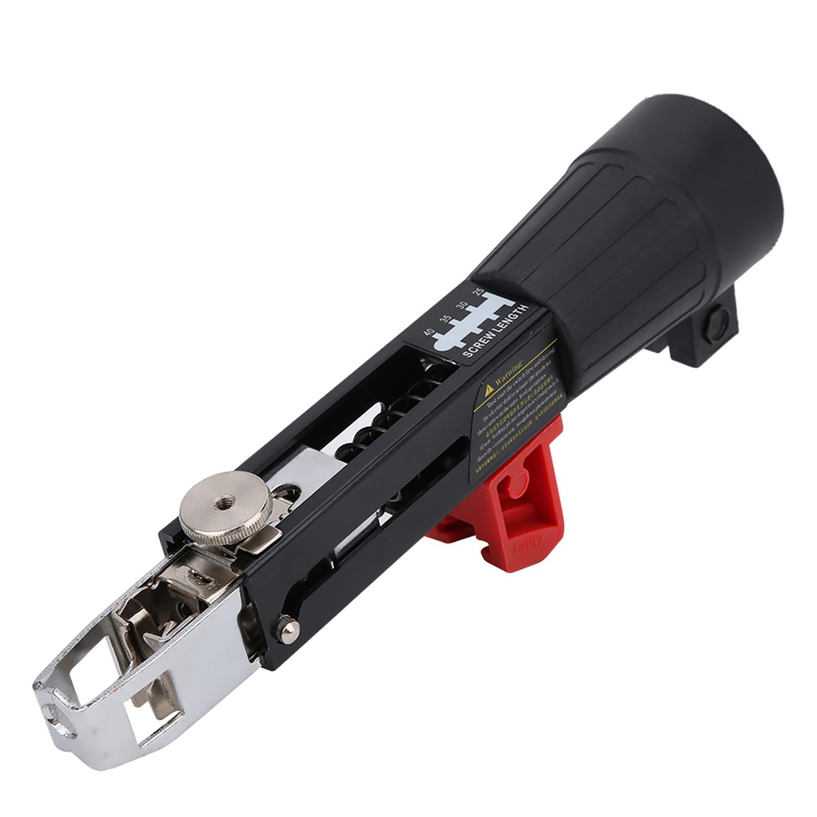 Walfront Automatique Chaîne Pistolet à Ongles Perceuse Électrique Vis Équipement de Serrage Outil de Travail du Bois pour Pistolet à Ongles Perceuse Électrique
