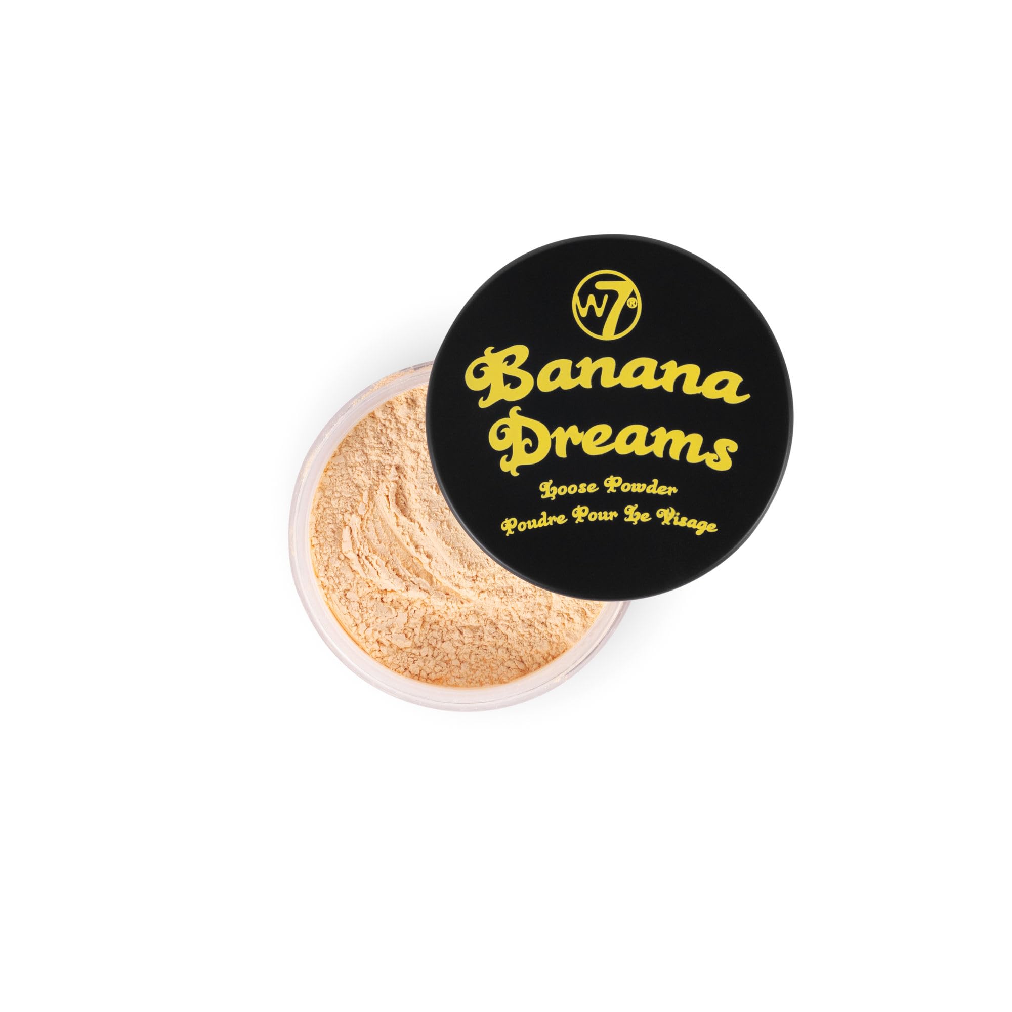 W7 Cosmetics Banana Dreams Loose Powder, Yellow, 20g