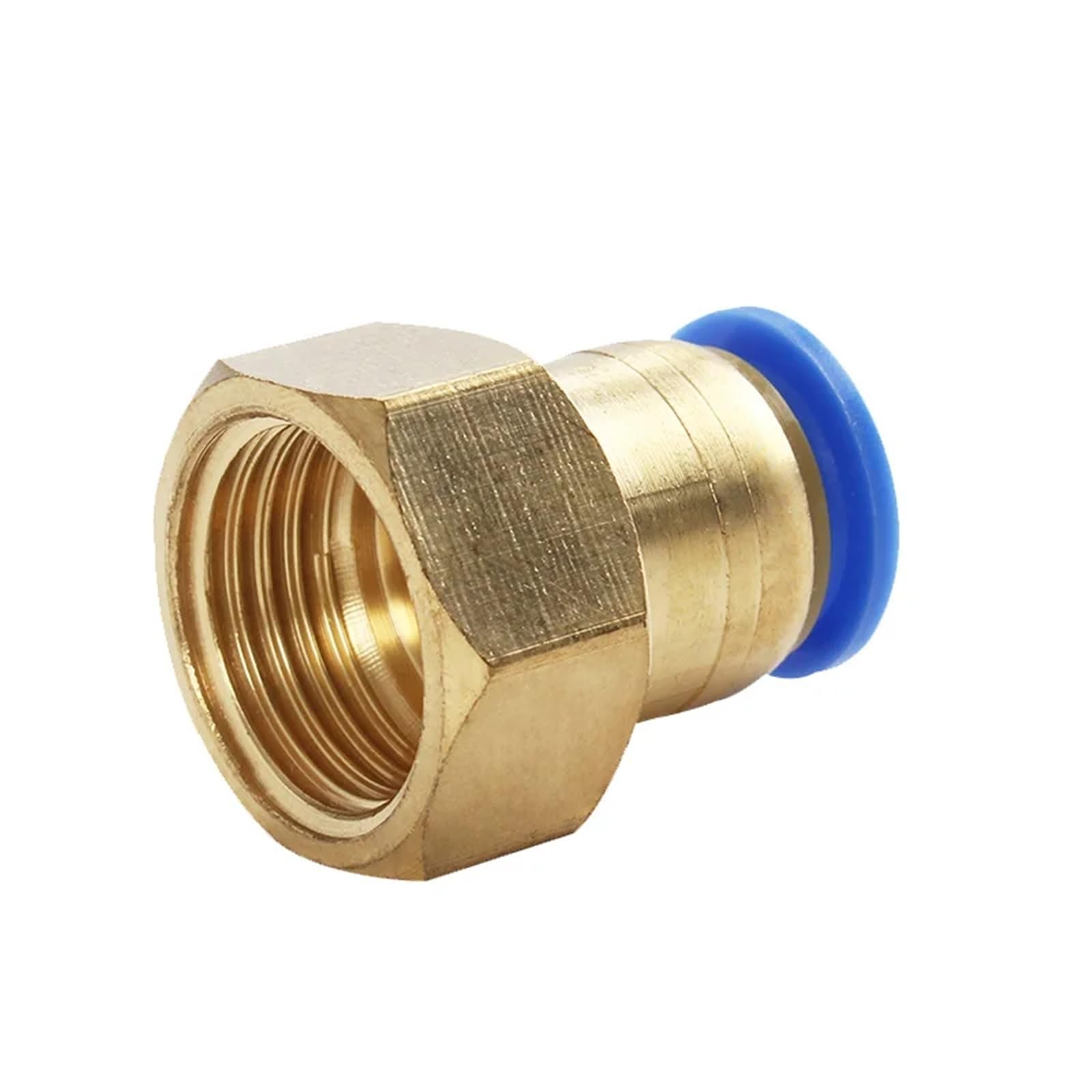 Conector neumático PCF recto para evitar fugas de aire en tubo de 10mm