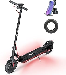 S2 SE Electric Scooter, 10" Tires,17 Miles Range, 19 MPH Speed, Dual Brake System, Electric Scooter Adults Commuting & Urban Travel