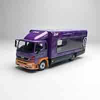 1/64 Unique Model 日野　500 レンジャー　エヴァ　白 Amazon.co.jp: 1/64 Unique Model × Tiny HINO 日野 500 Ranger