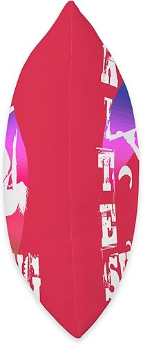 Miniatura 2 de Kitesurf Gifts and Surf Lover Tees by taiche Surfing with Freestyle Kitesurfer and Kite 18 Throw Pillow, 16x16, Multicolor