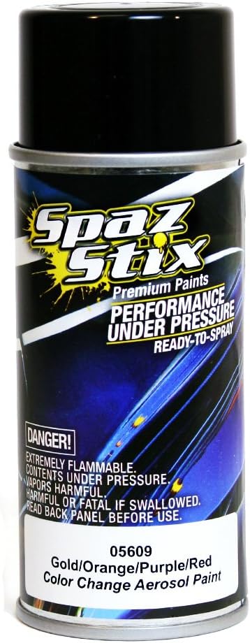 Color Changing Paint Gold/Orange/Purple/Red Aerosol 3.5