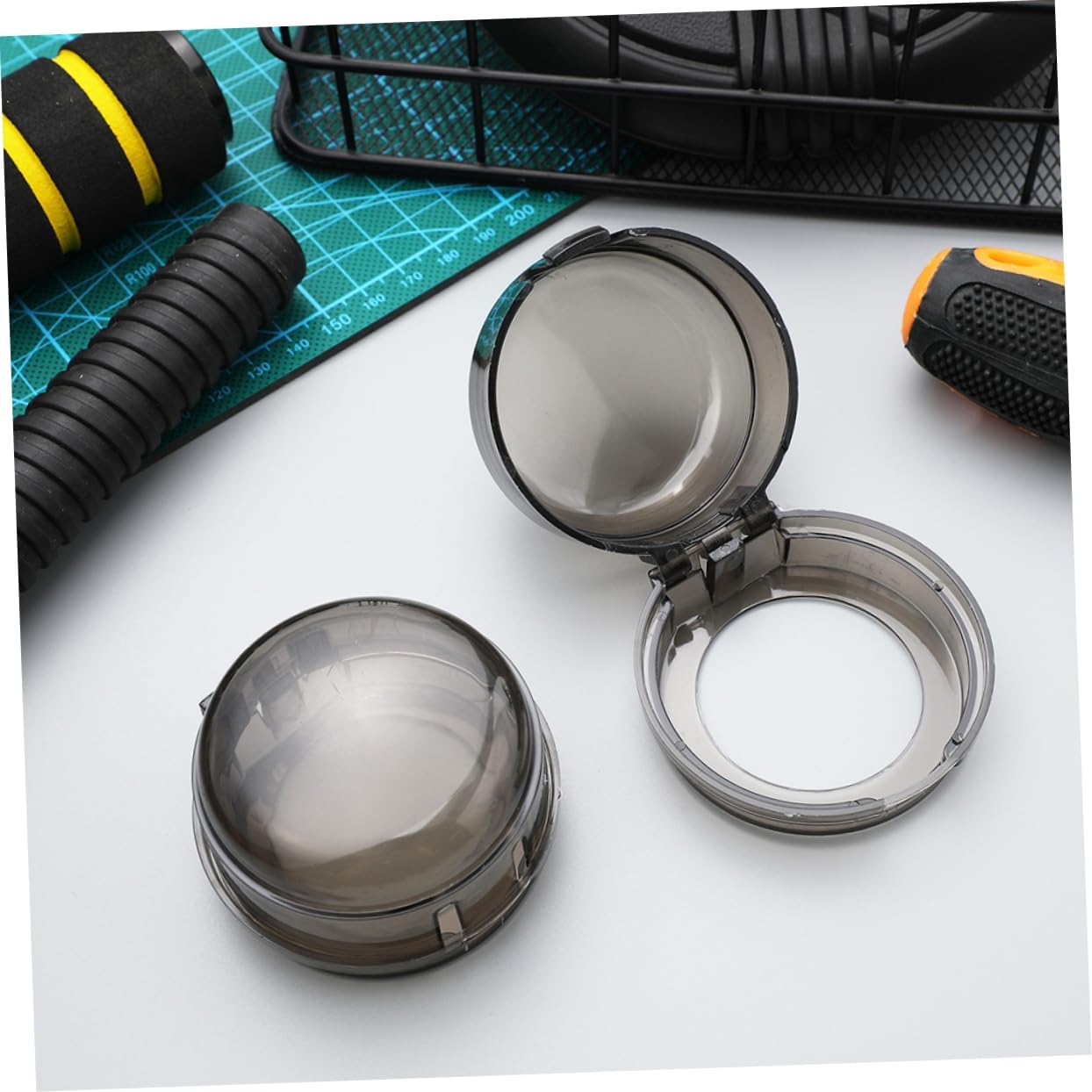 24pcs Stove Safety Knob Covers Gas Stove Top Protector Childproof Oven Knob Covers Easy to Open Lightweight Design
