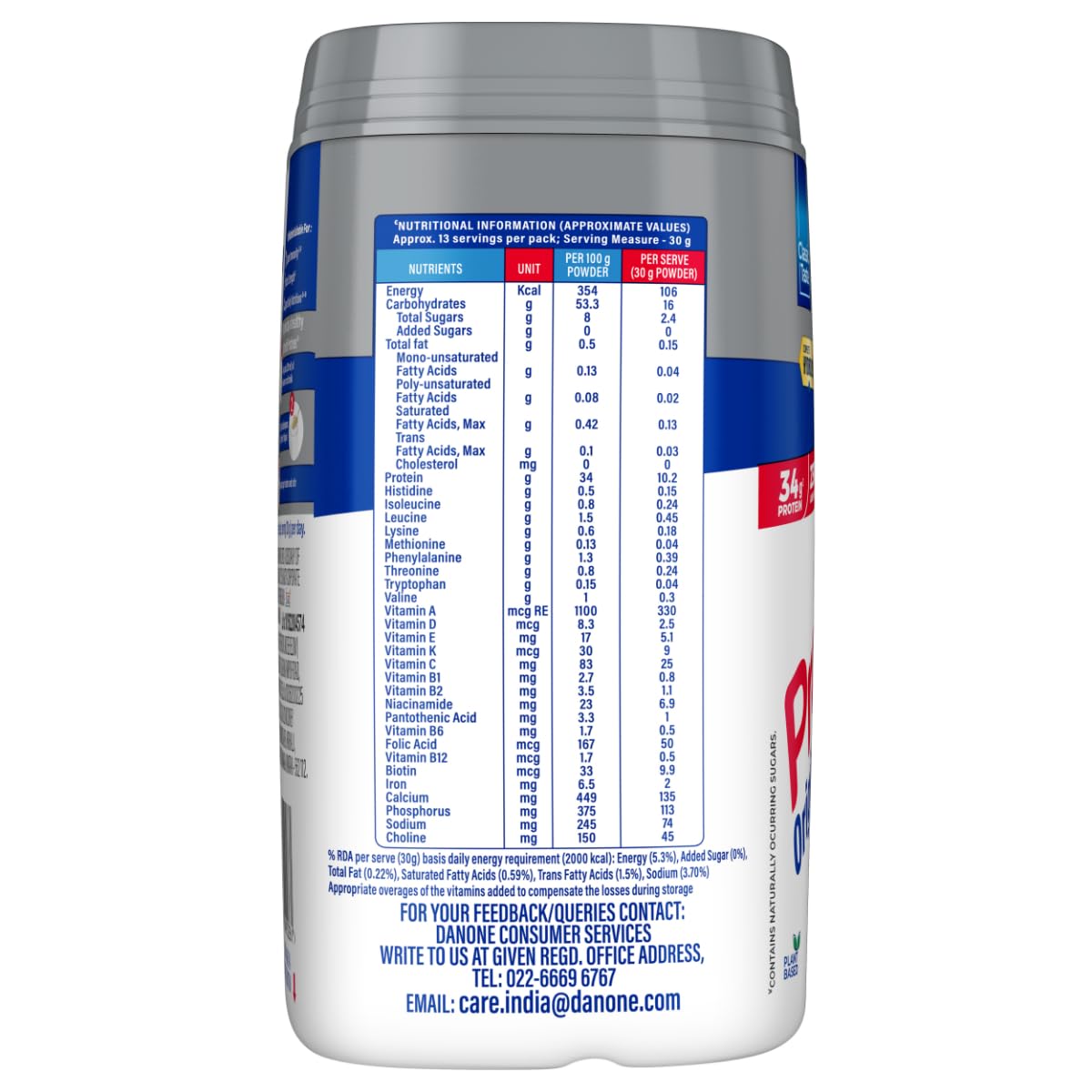 Protinex Nutritional Protein Rich Mix For Adults-(Original, 400 Gms, Jar) With Vital Nutrients To Support Faster Absorbation & Immunity Powder — Amazon image 4