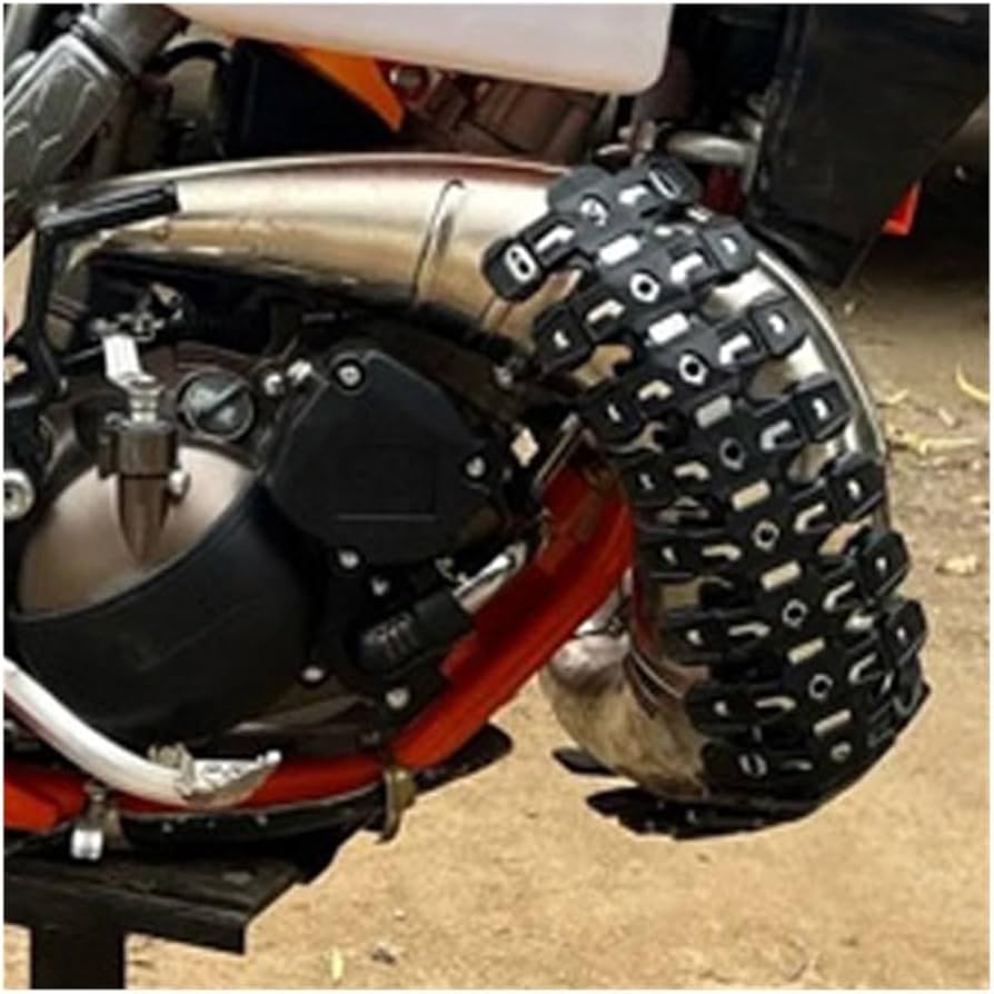 Amazon.co.jp: エキゾーストパイププロテクター ヤマハ用 YZ125 YZ250 