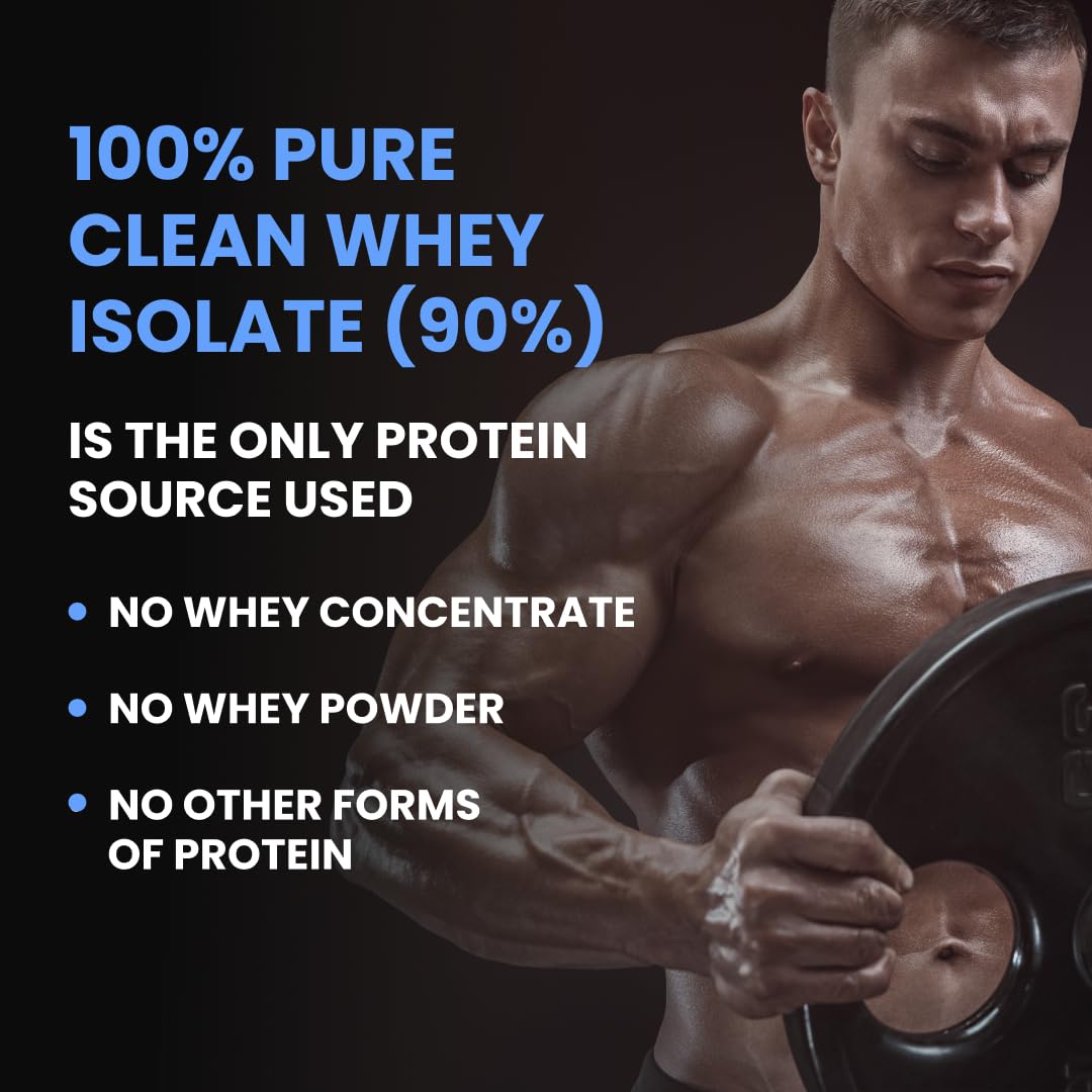 Carbamide Forte Whey Protein Isolate 100% Pure Protein Powder | 30g Protein per serving with 3X digestive Enzymes | 6.89g BCAA | 14.50g EAA | 0g added sugar | Alphonso Mango Flavour - 2Kg